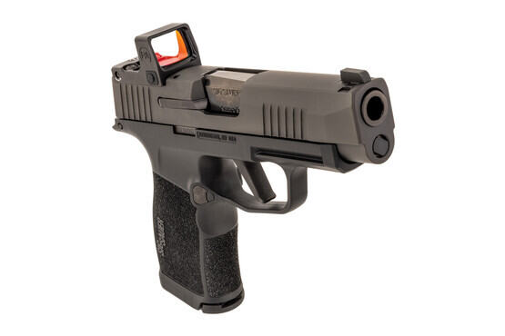 Primary Arms Micro Reflex Sight Mounted on a pistol